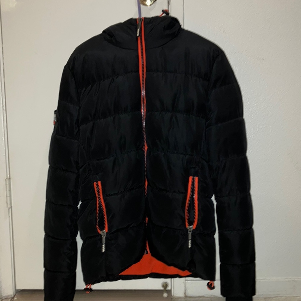 Used Thick Superdry Fleece-lined Puffer